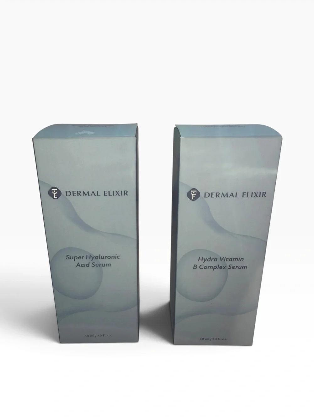 Dermal Elixir Hydrating Serum Duo | Hyaluronic Acid + Vitamin B | NEW